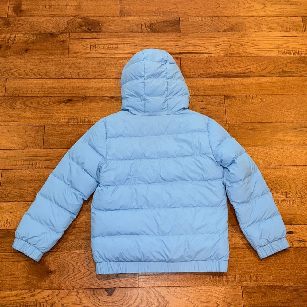 UA Under Armour Girls Prime Puffer Jacket - Size YL - Horizon Blue